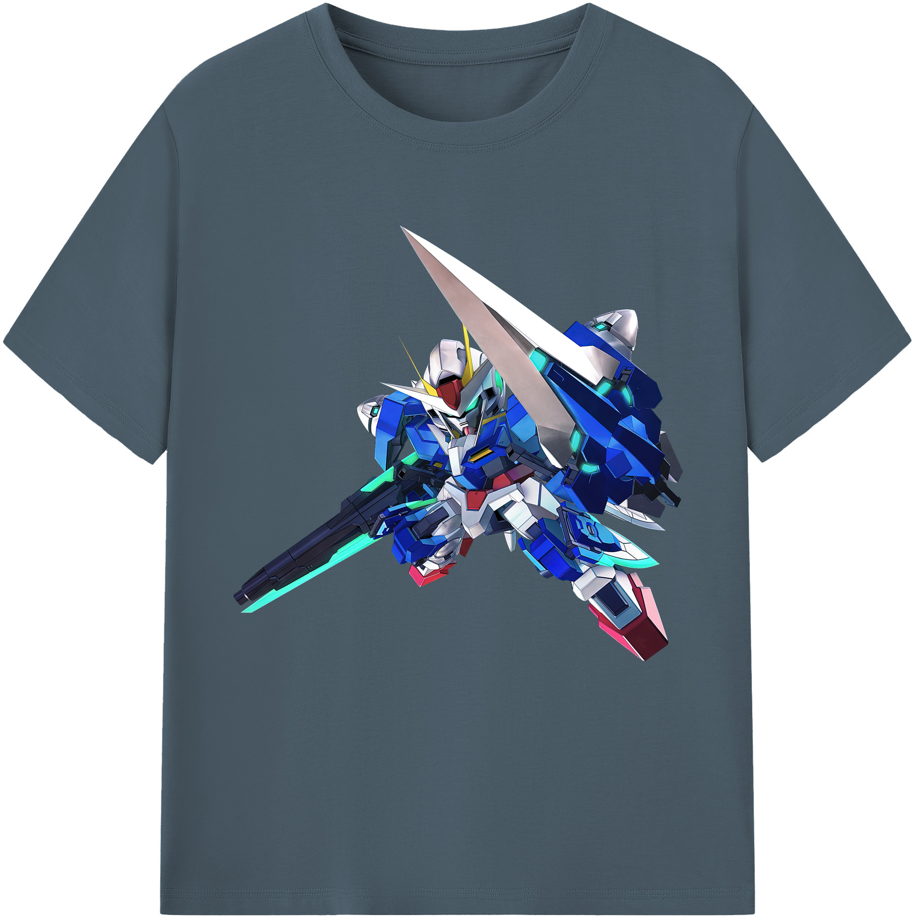（画像用） 機動戦士ガンダム Mobile Suit Gundam 綿100％半袖Tシャツ（フロントプリント）